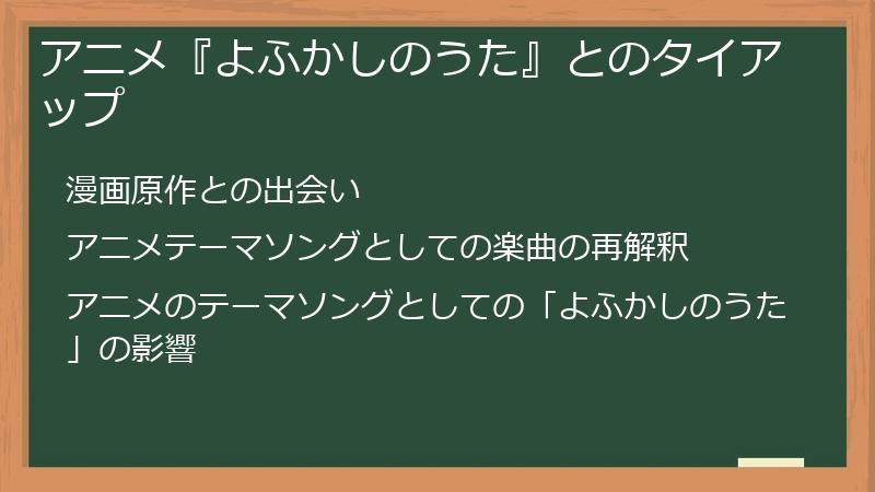 アニメ『よふかしのうた』とのタイアップ
